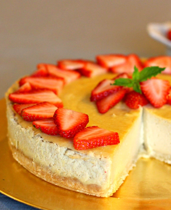 Dessert: Keto Cauliflower Cheesecake