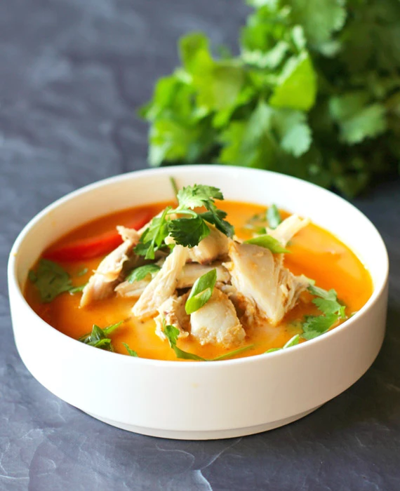 Keto Thai Chicken Curry with Cauliflower Rice