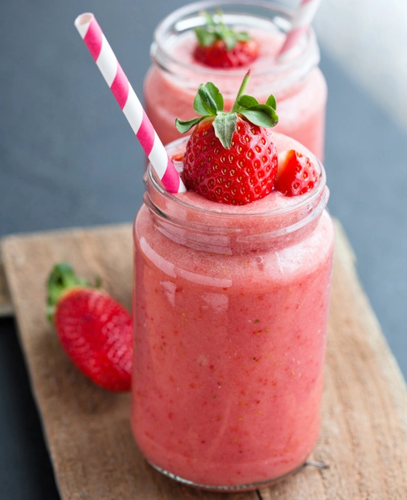 Super C Strawberry Smoothie (Dairy Free and Vegan)