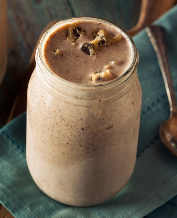 Chocolate Almond Butter Cup Smoothie 
