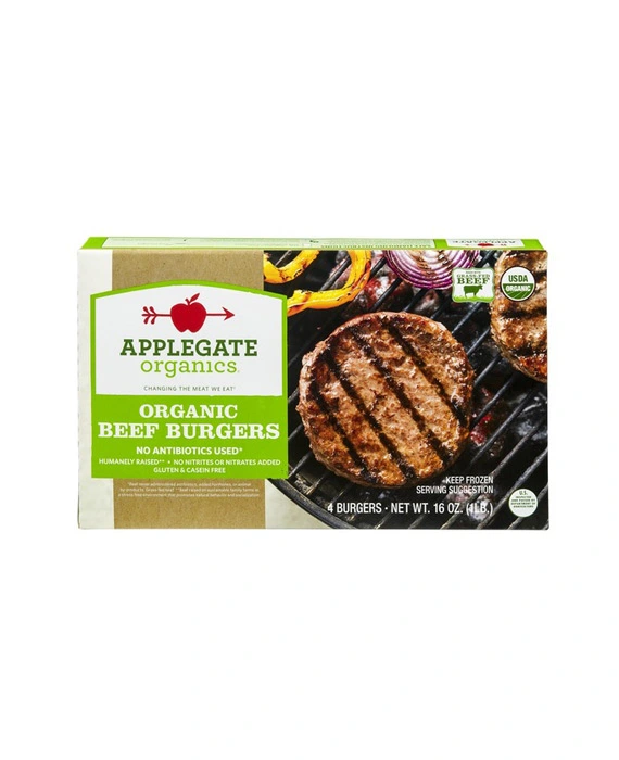 Applegate Farms Organic Beef Burgers