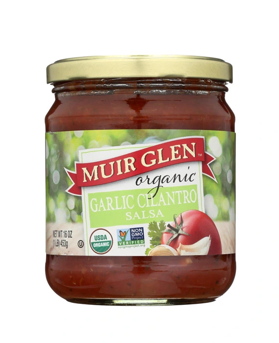 Muir Glen Medium Garlic Cilantro Salsa