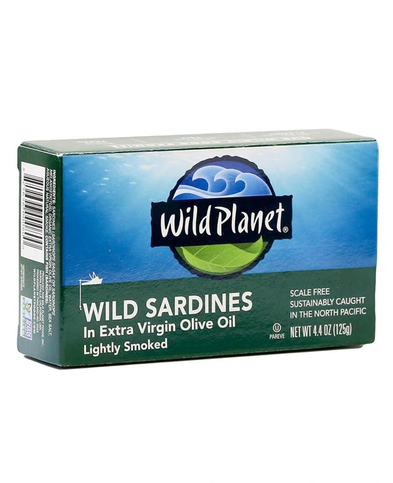 Wild Planet California Sardines in Extra Virgin Olive Oil (4.4 oz)