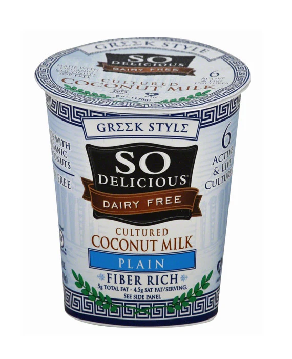 So Delicious Coconut Plain Greek Style Yogurt
