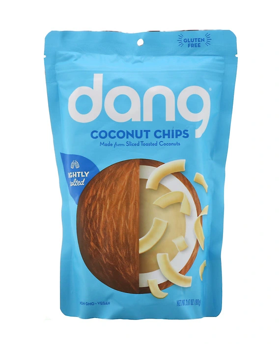 Dang Coconut Chips (Unsweetened, Lightly Salted)