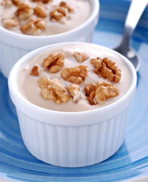 Greek Yogurt Parfait with Walnuts & Honey