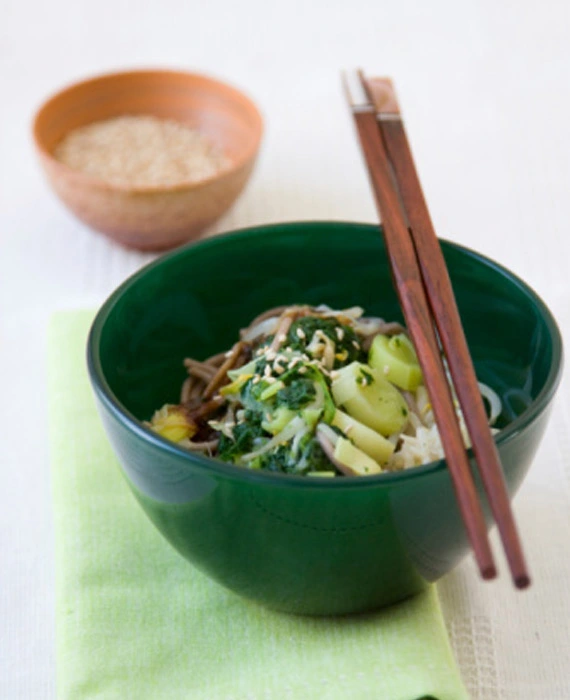 Korean Spinach & Sesame Seed Salad