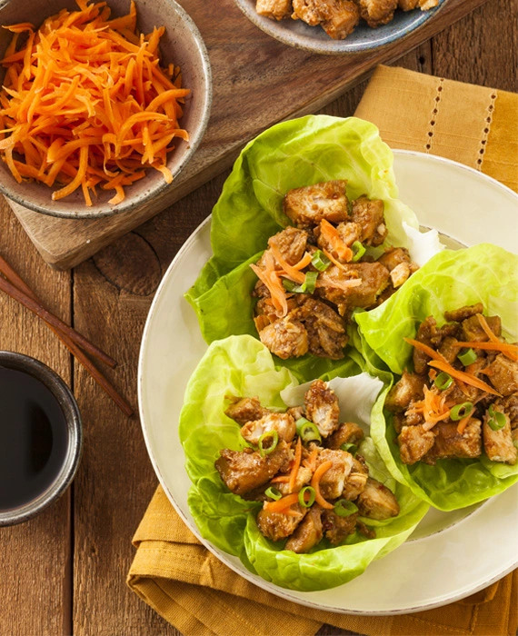 Thai Lettuce Wraps with Chicken (AIP)