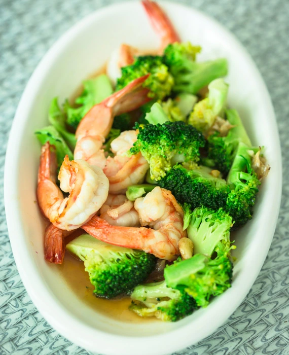 Curried Shrimp and Broccoli Salad