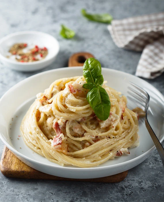 Keto Spaghetti Carbonara