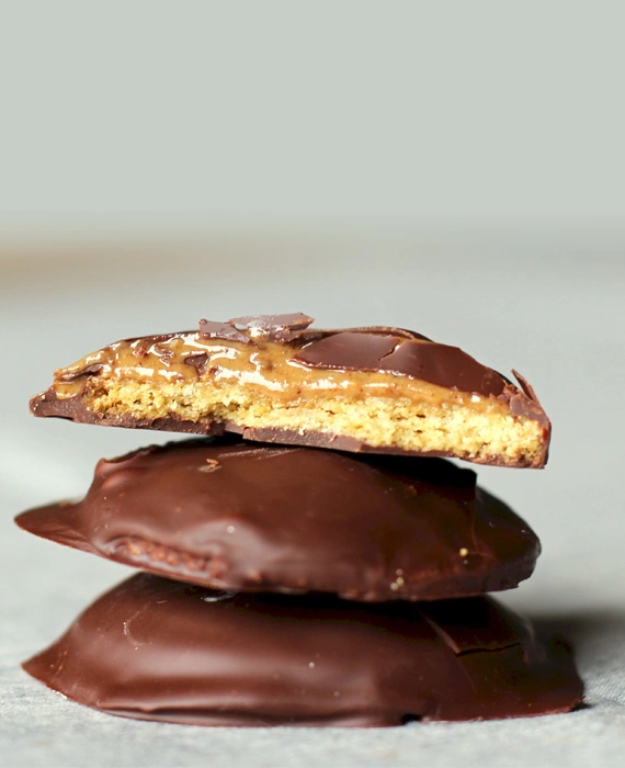 Chocolate-Covered Nutbutter Patties