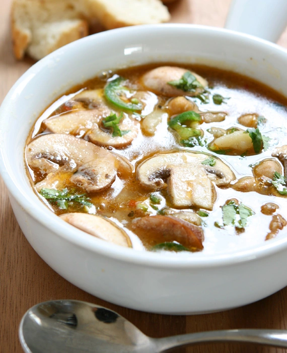 Vidalia Onion & Shiitake Mushroom Soup