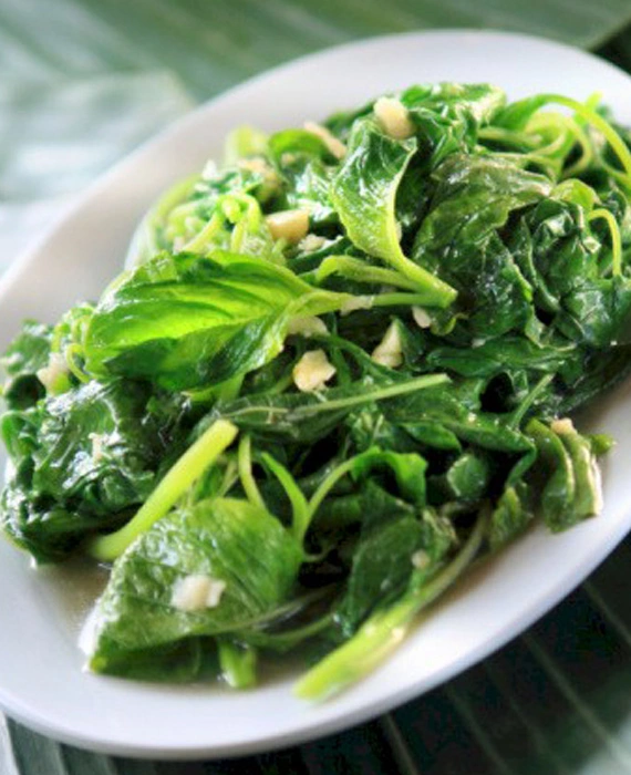 Wilted Spinach with Garlic 
