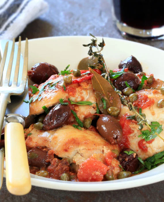 One Pan Chicken Provencale