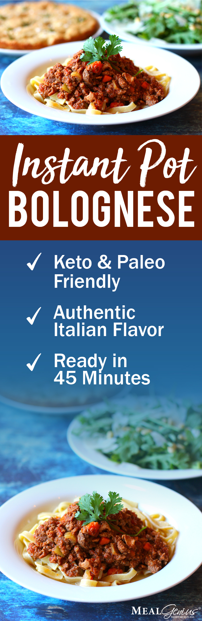 Instant Pot Bolognese - Meal Genius